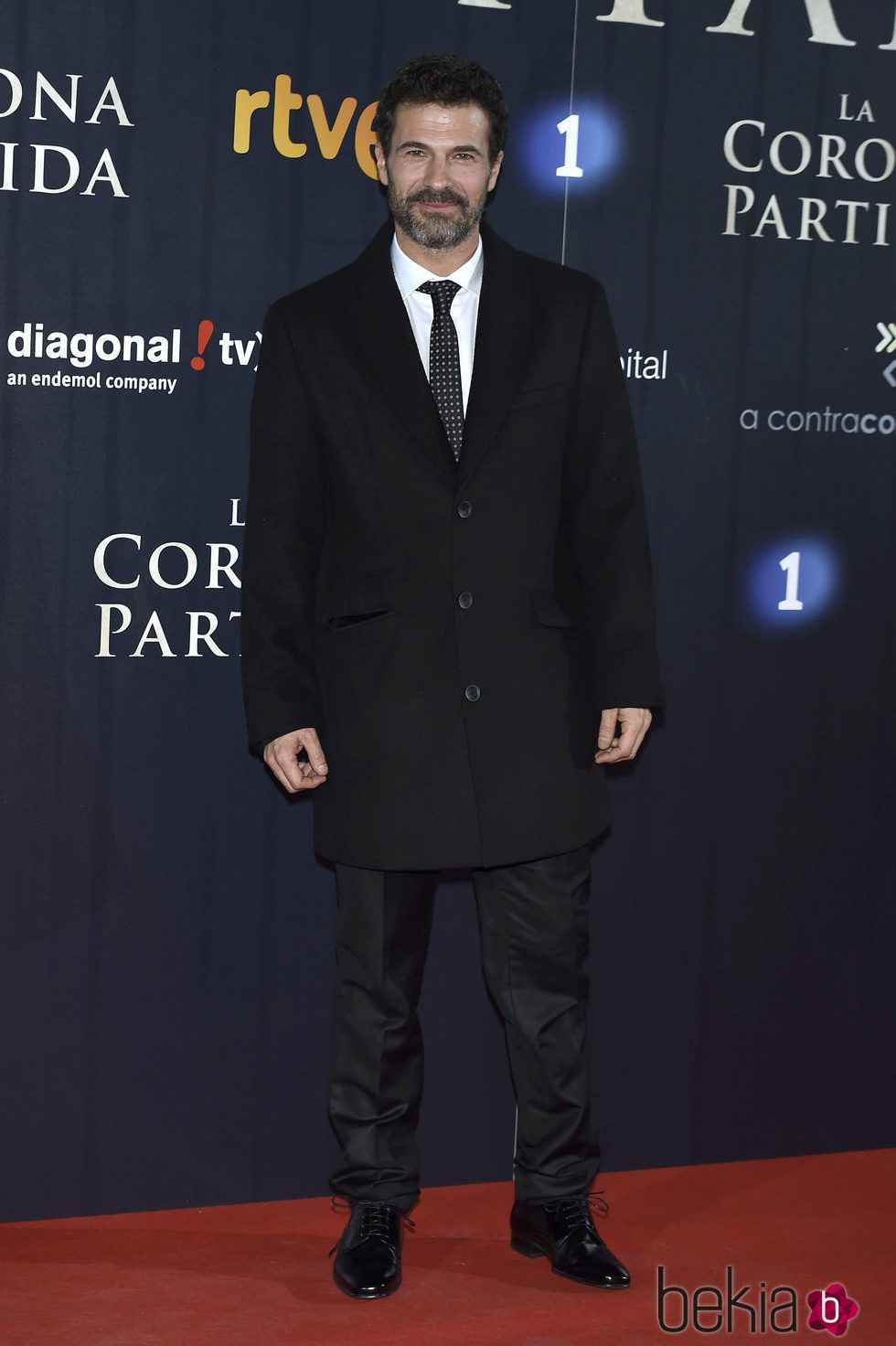 Rodolfo Sancho en el estreno de 'La Corona Partida'