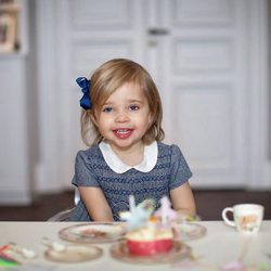 Leonor de Suecia en su 2 cumpleaños