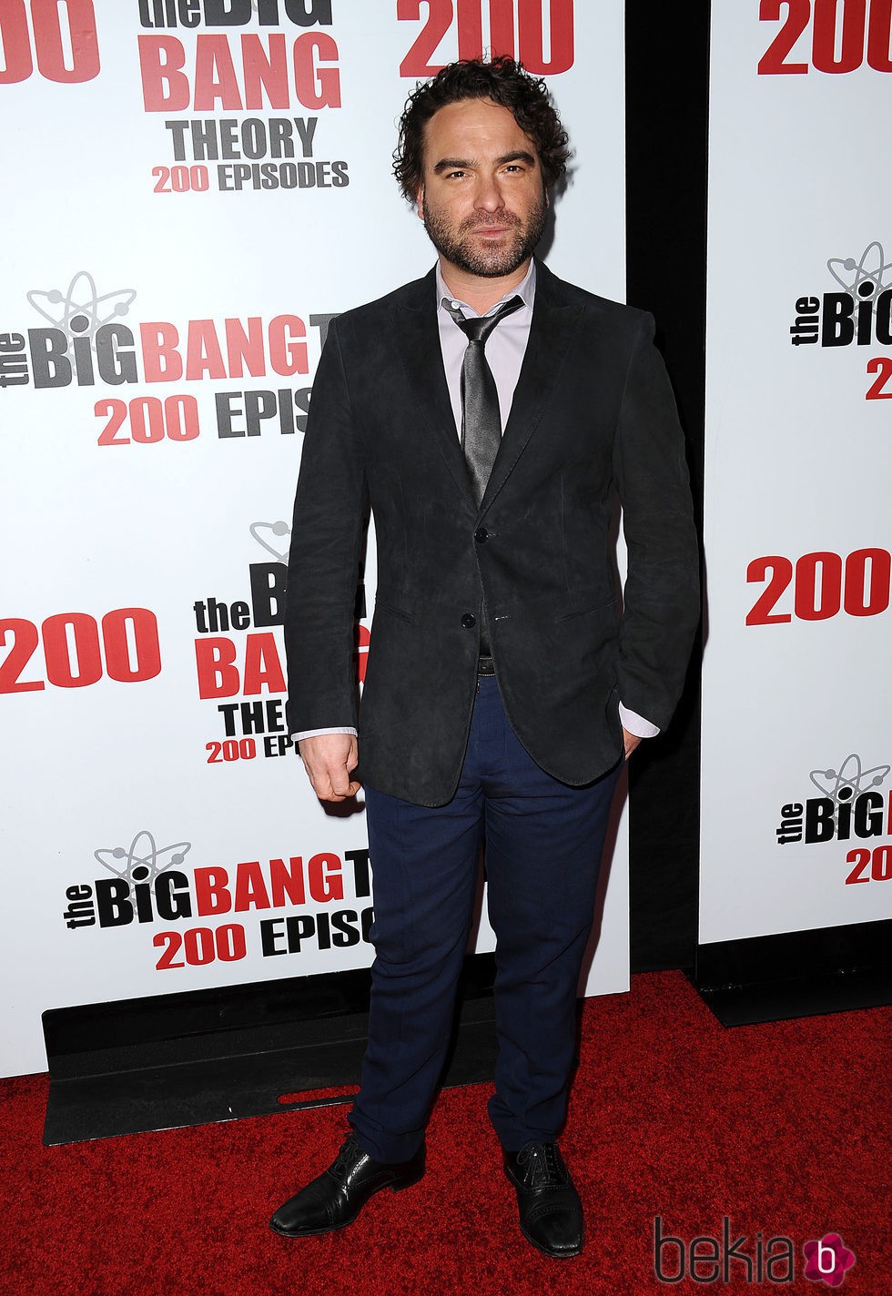 Johnny Galecki en la fiesta de 'The Big Bang Theory' por sus 200 capítulos