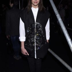 Helen Lindes en el desfile de Alvarno en Madrid Fashion Week otoño/invierno 2016/2017