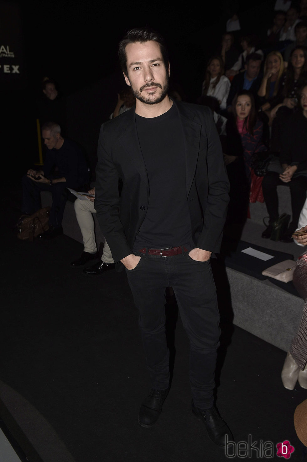 Alejandro Albarracín en el desfile de The Second Skin en Madrid Fashion Week otoño/invierno 2016/2017