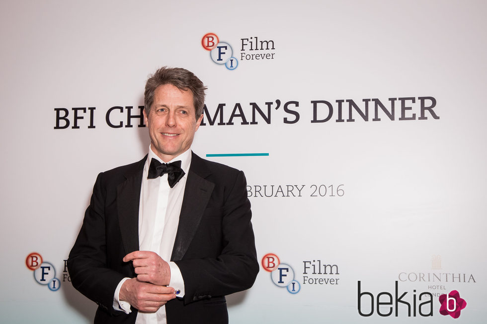 Hugh Grant en la gala del Instituto Británico de Cine en Londres