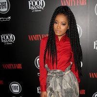 Keke Palmer en una fiesta organizada por Vanity Fair en Hollywood