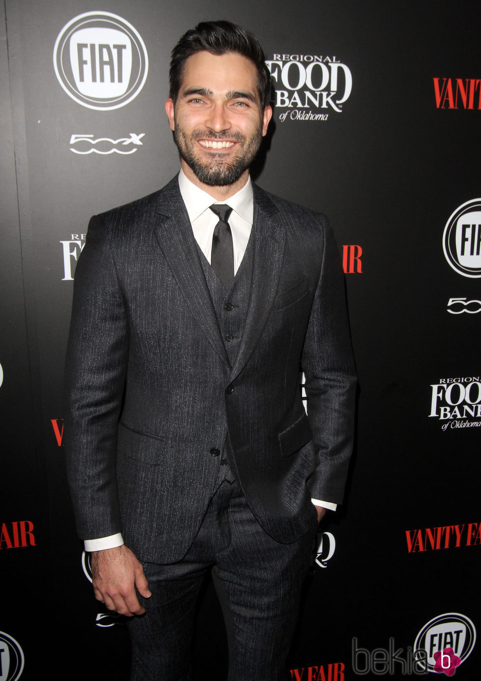 Tyler Hoechlin en una fiesta organizada por Vanity Fair en Hollywood