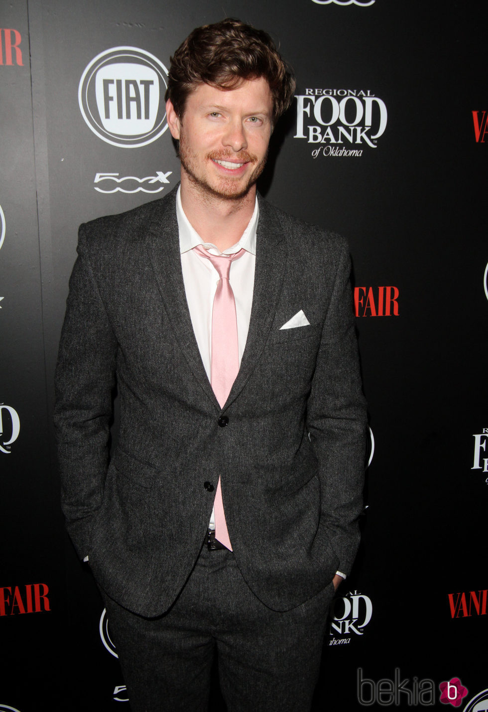 Anders Holm en una fiesta organizada por Vanity Fair en Hollywood