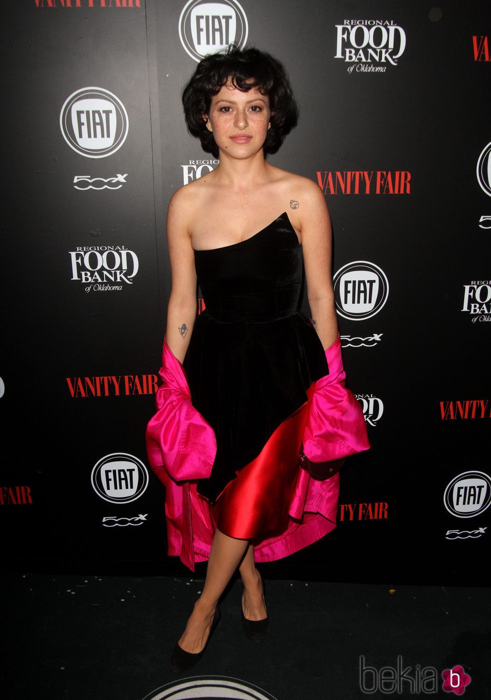 Alia Shawkat en una fiesta organizada por Vanity Fair en Hollywood