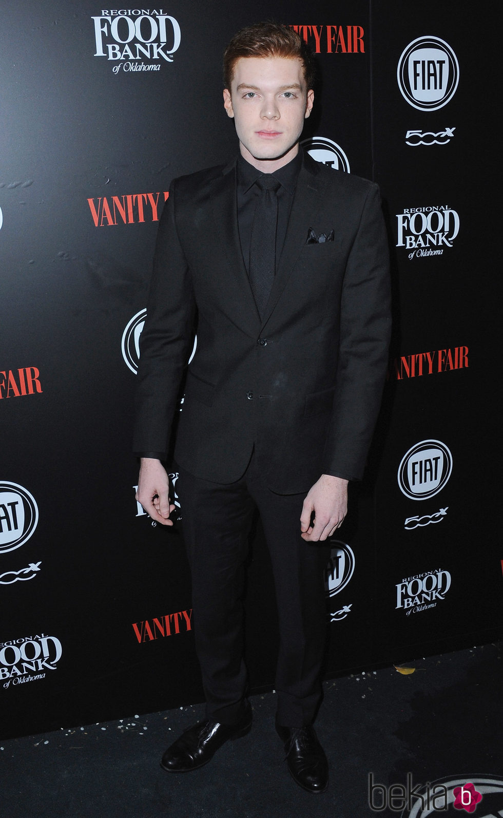 Cameron Minaghan en una fiesta organizada por Vanity Fair en Hollywood