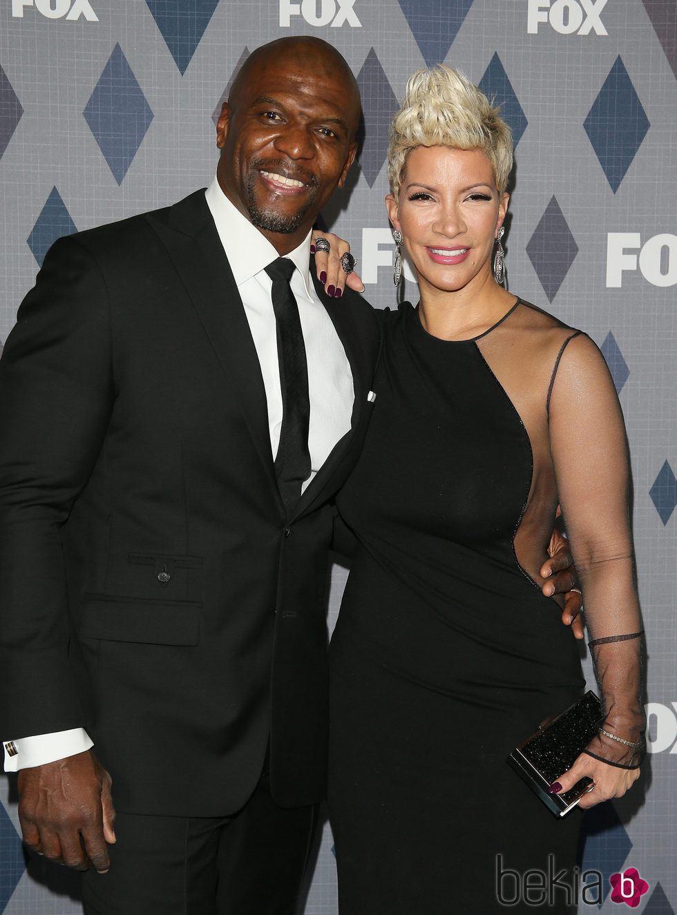 Terry Crews y su mujer Rebecca Crews