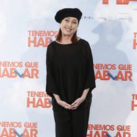 Verónica Forqué en la presentación de 'Tenemos que hablar'