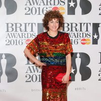 Annie Mac en la alfombra roja de los Premios Brit 2016