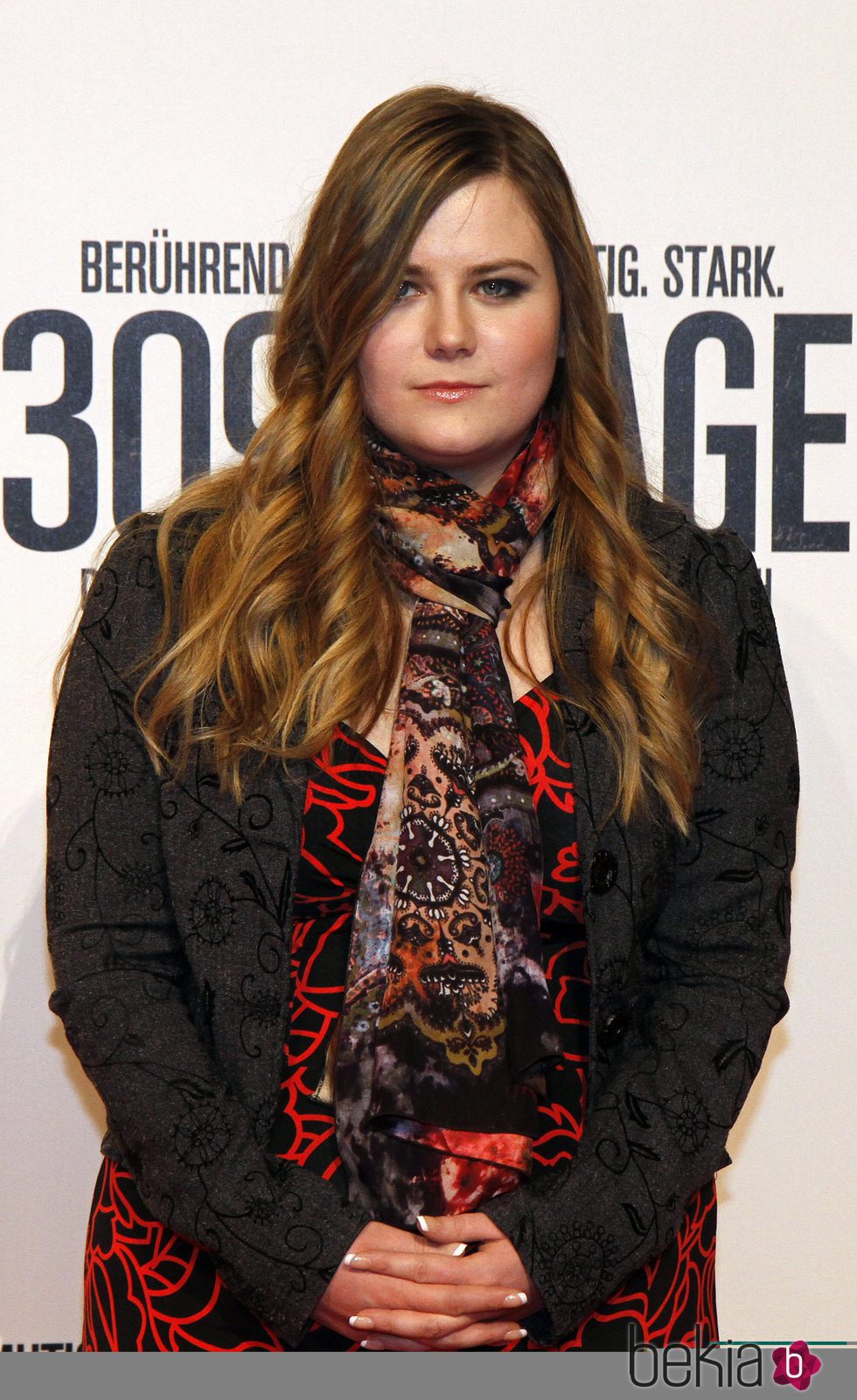 Natascha Kampusch en la premiere de la película '3096' sobre su secuestro 