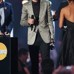 Louis Tomlinson en la entrega de los Premios Brit 2016