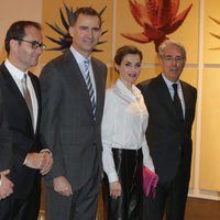 Los Reyes Felipe y Letizia en la inauguración de la Feria de ARCO 2016