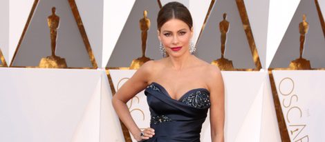 Sofía Vergara en la alfombra roja de los Premios Oscar 2016