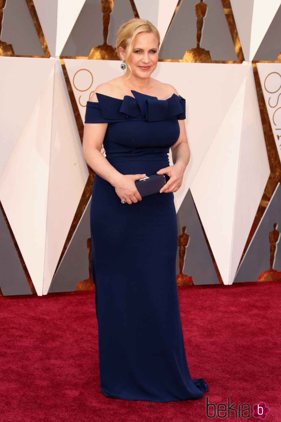 Patricia Arquette en la alfombra roja de los Premios Oscar 2016