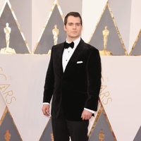 Henry Cavill en la alfombra roja de los Premios Oscar 2016