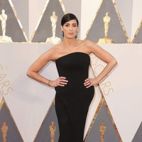 Sarah Silverman en la alfombra roja en los Premios Oscar 2016