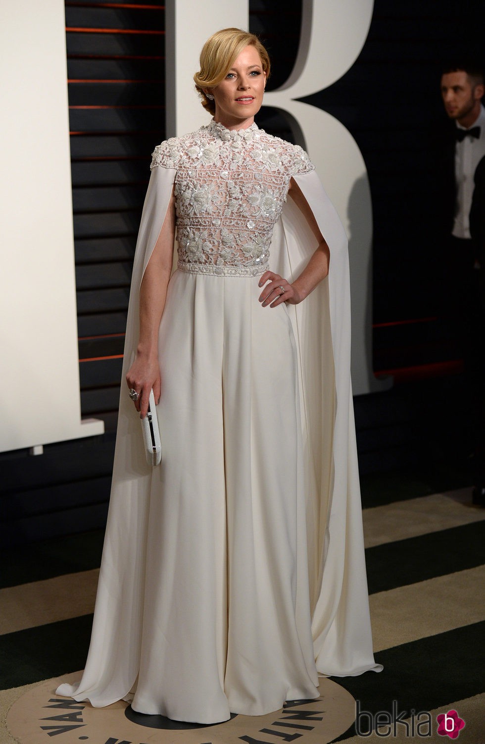 Elizabeth Banks en la fiesta Vanity Fair tras los Oscar 2016