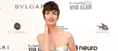 Paz Vega en la fiesta de Elton John tras los Oscar 2016