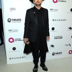 Boy George en la fiesta de Elton John tras los Oscar 2016