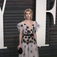 Emma Roberts en la fiesta de Vanity Fair tras los Oscar 2016