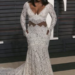 Serena Williams en la fiesta de Vanity Fair tras los Oscar 2016