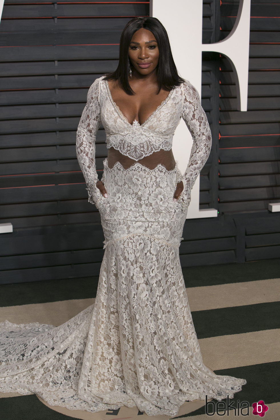 Serena Williams en la fiesta de Vanity Fair tras los Oscar 2016