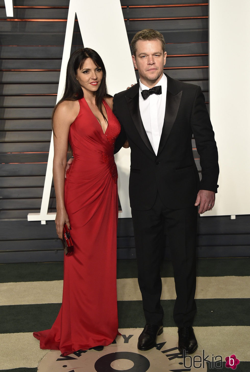 Matt Damon en la fiesta de Vanity Fair tras los Oscar 2016