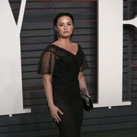 Demi Lovato en la fiesta de Vanity Fair tras los Oscar 2016