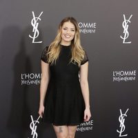 Alysson Eckman en el aniversario del perfume 'L'Homme' de Yves Saint Laurent en Madrid