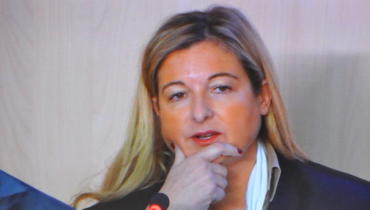 Virginia López Negrete en su interrogatorio a la Infanta Cristina en el juicio por el Caso Nóos