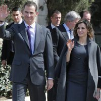 Los Reyes Felipe y Letizia en la inauguración de la exposición 'Miguel de Cervantes: de la Vida al Mito' 