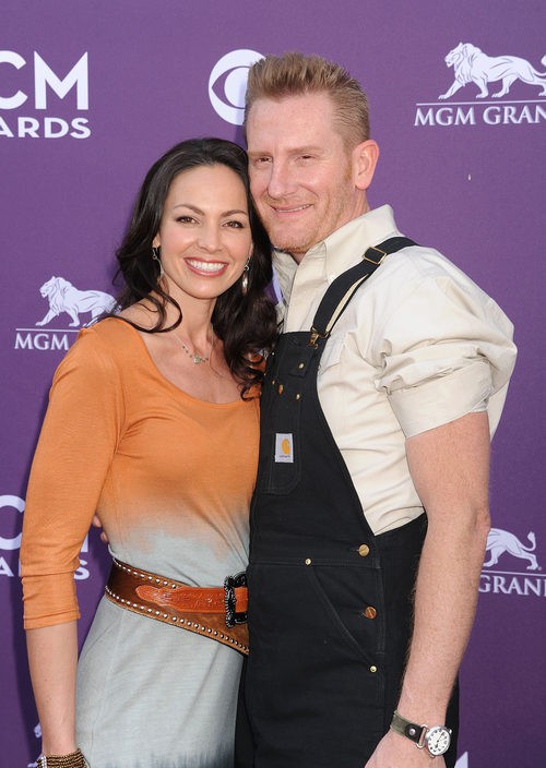 Joey y Rory Lee Feek en la 48 edición de los Premios de la Música Country