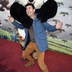 Arturo Valls en el estreno de 'Kung Fu Panda 3' en Madrid