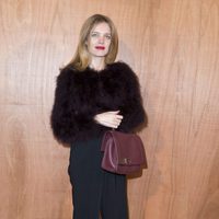 Natalia Vodianova en el front row del desfile de Givenchy en Paris Fashion Week otoño/invierno 2016/2017