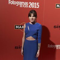 Angy en la alfombra roja de los Fotogramas de Plata 2015