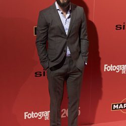 Mario Casas en la alfombra roja de los Fotogramas de Plata 2015