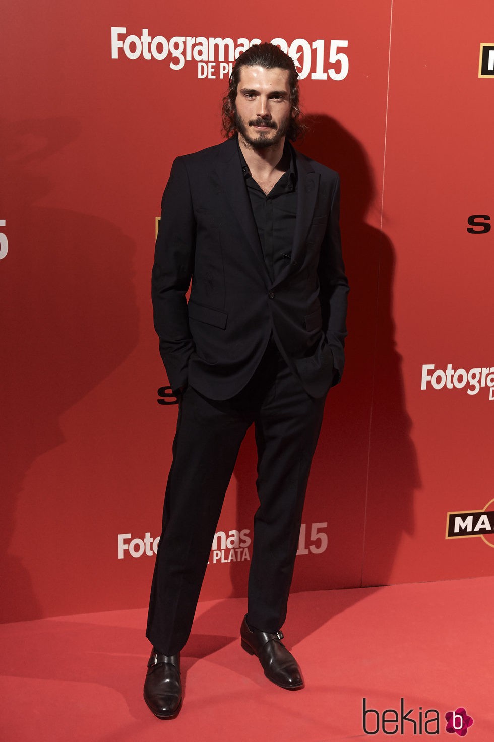 Yon González en la alfombra roja de los Fotogramas de Plata 2015