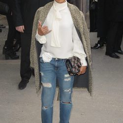 Jada Pinkett Smith en el desfile de Chanel en Paris Fashion Week otoño/invierno 2016/2017