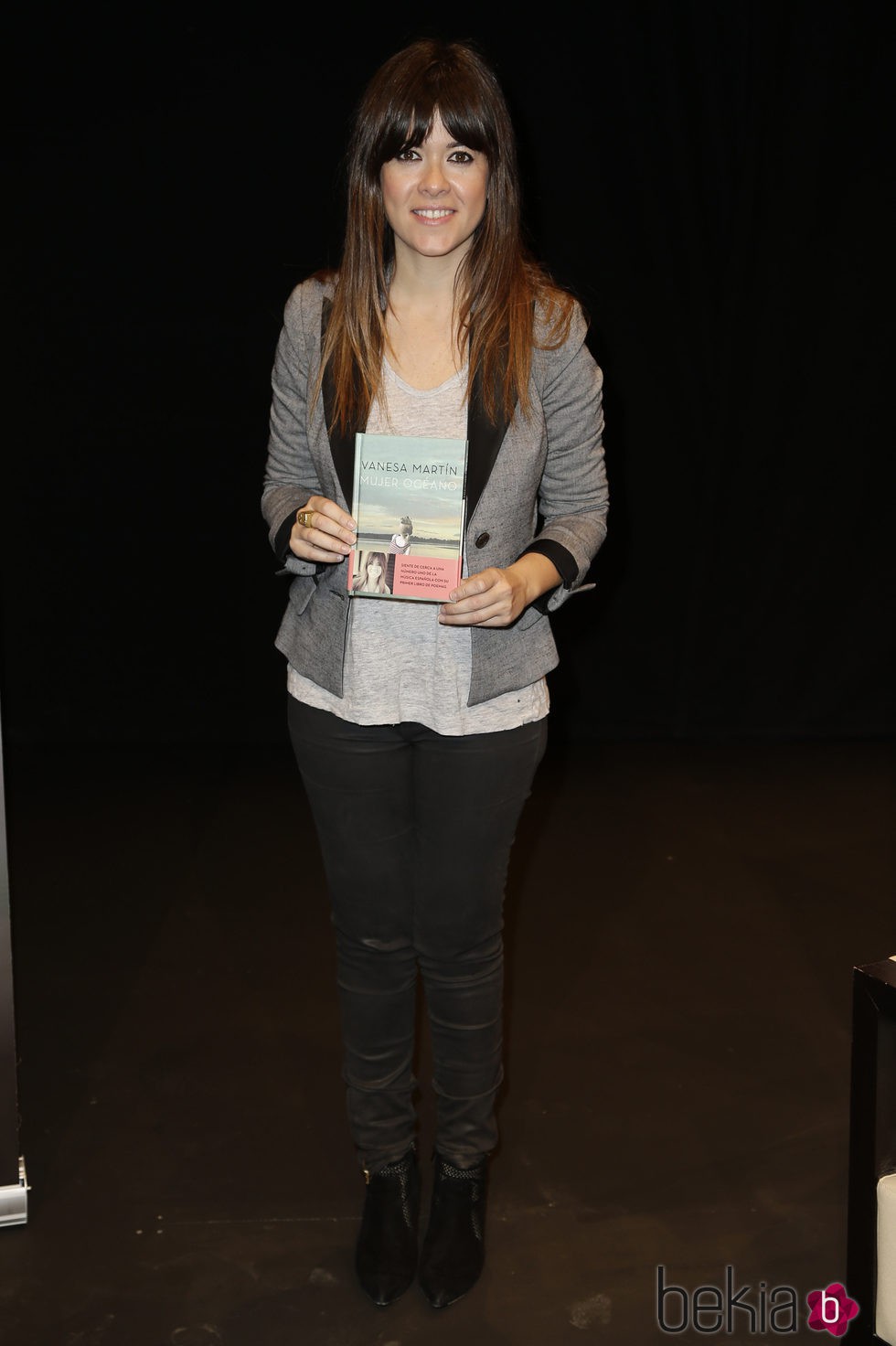 Vanesa Martín en la presentación de su libro 'Mujer Océano'