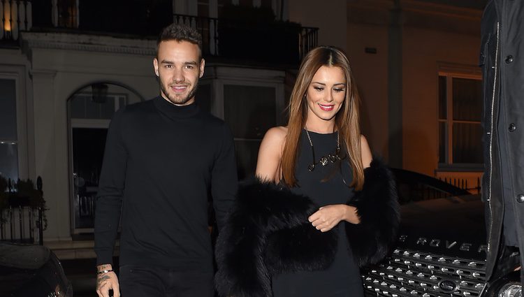 Liam Payne y Cheryl Cole cogidos de la mano en Londres