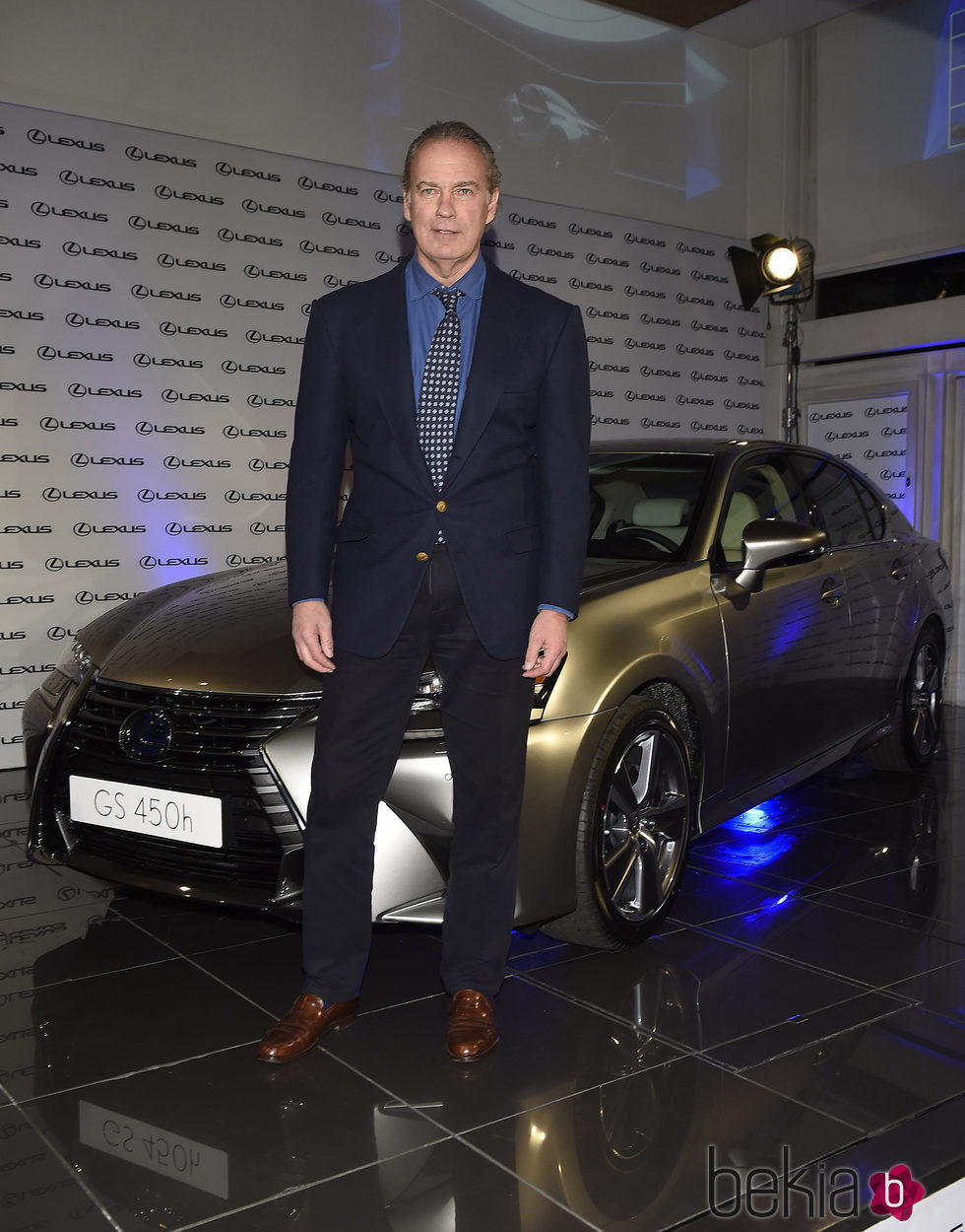 Bertín Osborne en la presentación de un nuevo coche de alta gama en Madrid