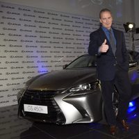 Bertín Osborne apadrina un nuevo coche de alta gama en Madrid