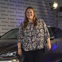 Caritina Goyanes en la presentación de un nuevo coche de alta gama en Madrid