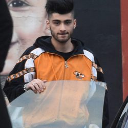 Zayn Malik durante la grabación de un videoclip para su primer disco 'Mind Of Mine'