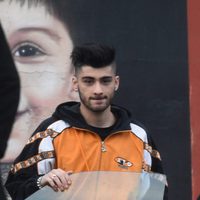 Zayn Malik durante la grabación de un videoclip para su primer disco 'Mind Of Mine'