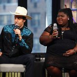 Sacha Baron Cohen promociona su película 'Agente Contrainteligente' junto a Gabourey Sibide 