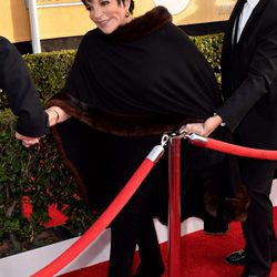 Liza Minelli en la alfombra roja de los Premios del Sindicato de Actores