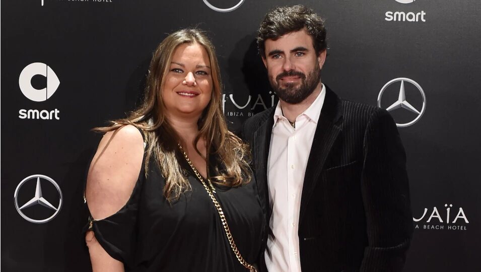 Caritina Goyanes y Antonio Matos en un acto promocional de un coche en Madrid