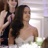 Malia Obama en la cena de gala ofrecida en la Casa Blanca al Primer Ministro de Canadá